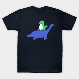 T-rex and Long Neck Dino T-Shirt